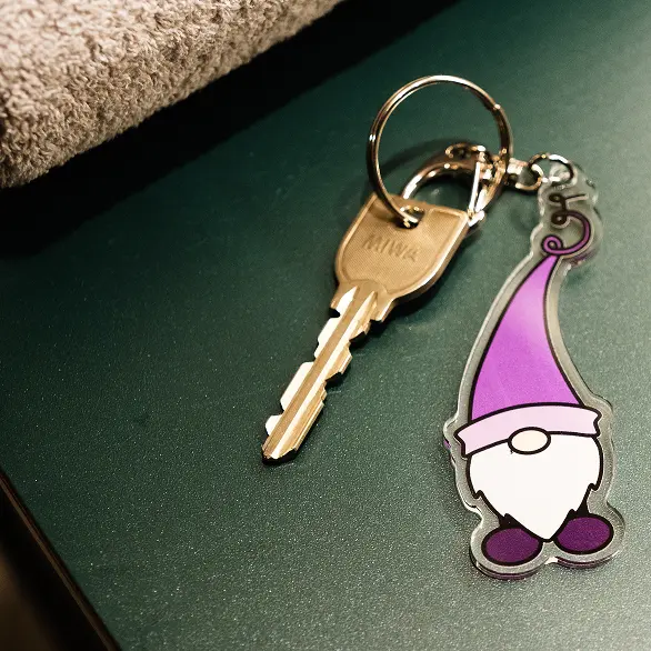 トントゥおじさんが付いたルームキー