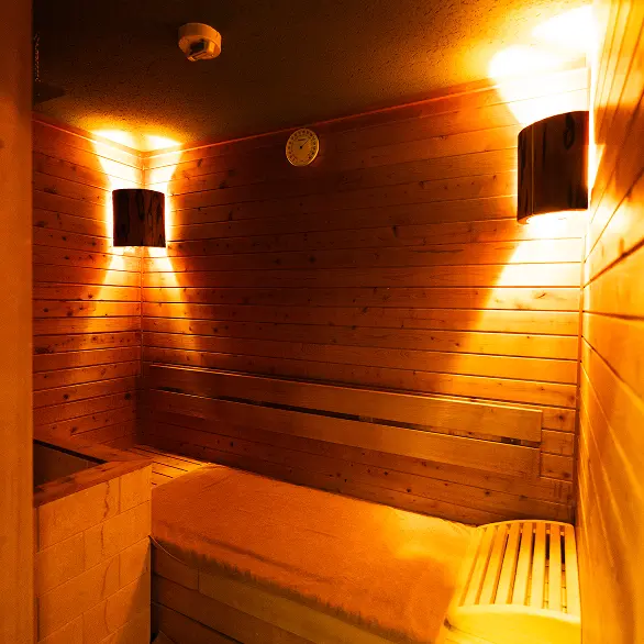 サウナの内観