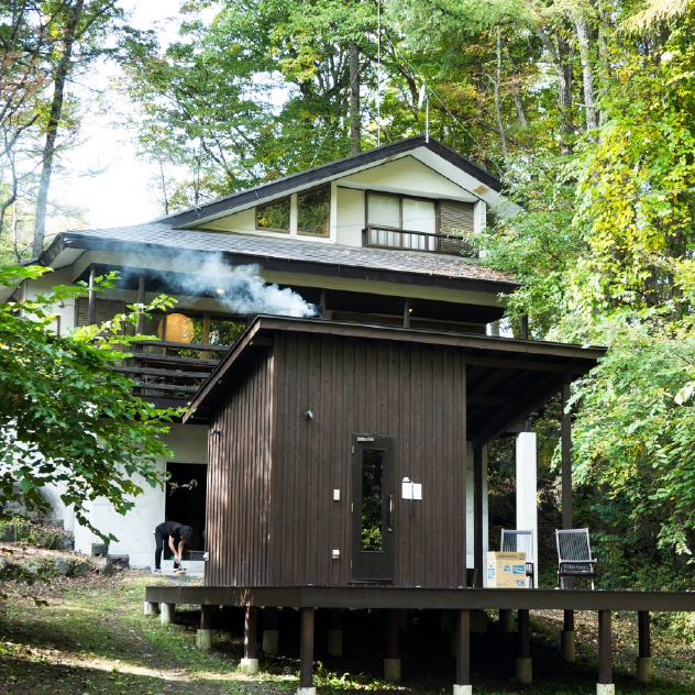 森のサウナLufque